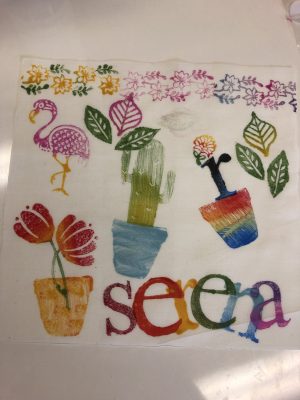 Children’s block printing tote bag workshop - Monday 11th August 10.30-12 - Image 8