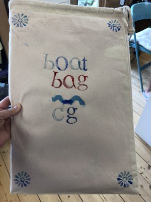 Children’s block printing tote bag workshop - Monday 11th August 10.30-12 - Image 6