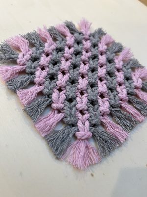 Macrame coaster online workshop - Monday 3rd Feb - 6.30-8pm - Image 5