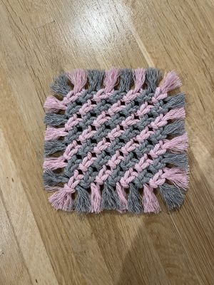 Macrame coaster online workshop - Monday 3rd Feb - 6.30-8pm - Image 3