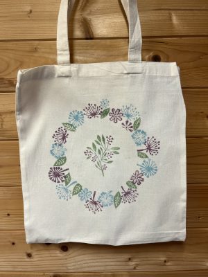 Block print tote bag - Hub on the Heath - Saturday 25th October - 10-12.30 - Image 7