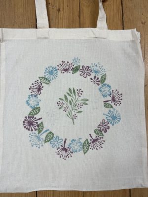 Block print tote bag - Hub on the Heath - Saturday 25th October - 10-12.30 - Image 3