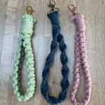 Macrame keychain wristlet workshop - The Hub - Sat 25th April 2-3.30pm