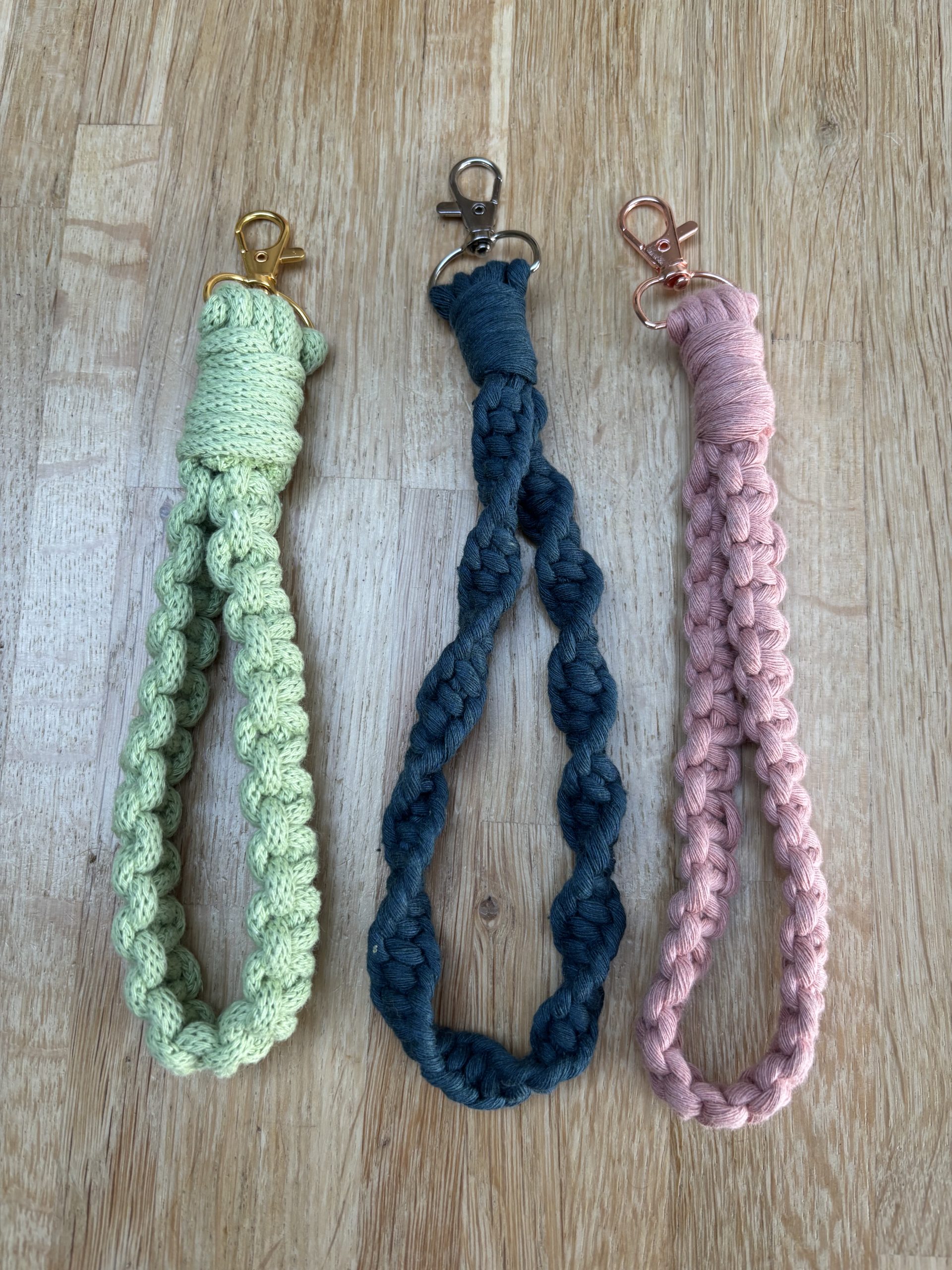 Macrame keychain wristlet workshop - The Hub - Sat 25th April 2-3.30pm
