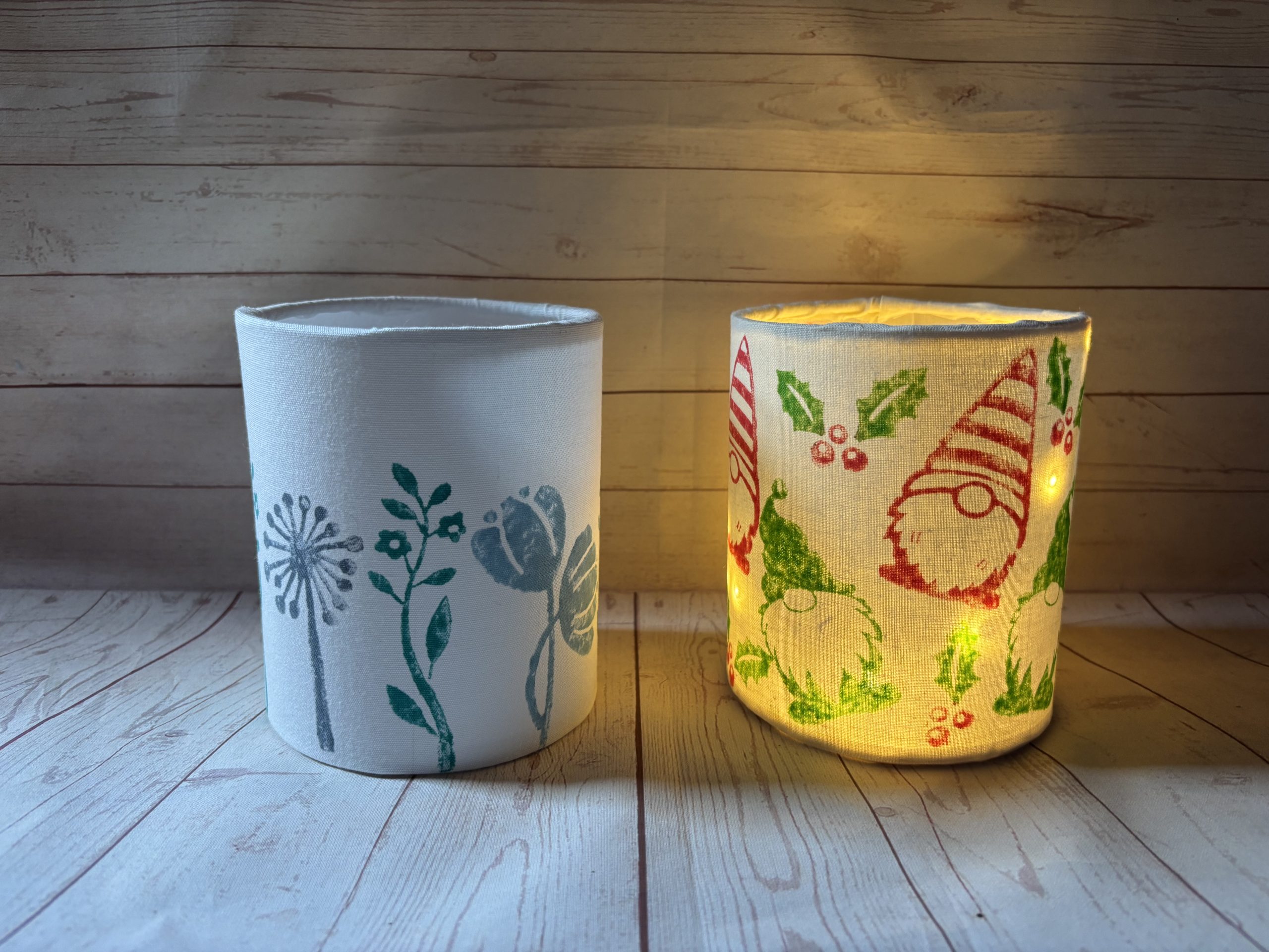 Block printed lantern - at the Hub on the Heath - Sat 6th Dec 2.30-4.30pm - Image 2